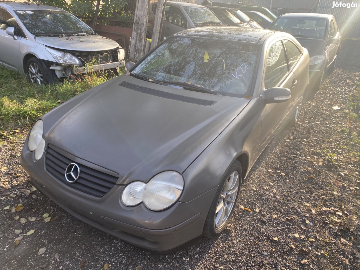 MERCEDES C W203 COUPÉ KOMPRESSOR BAL K, eladó