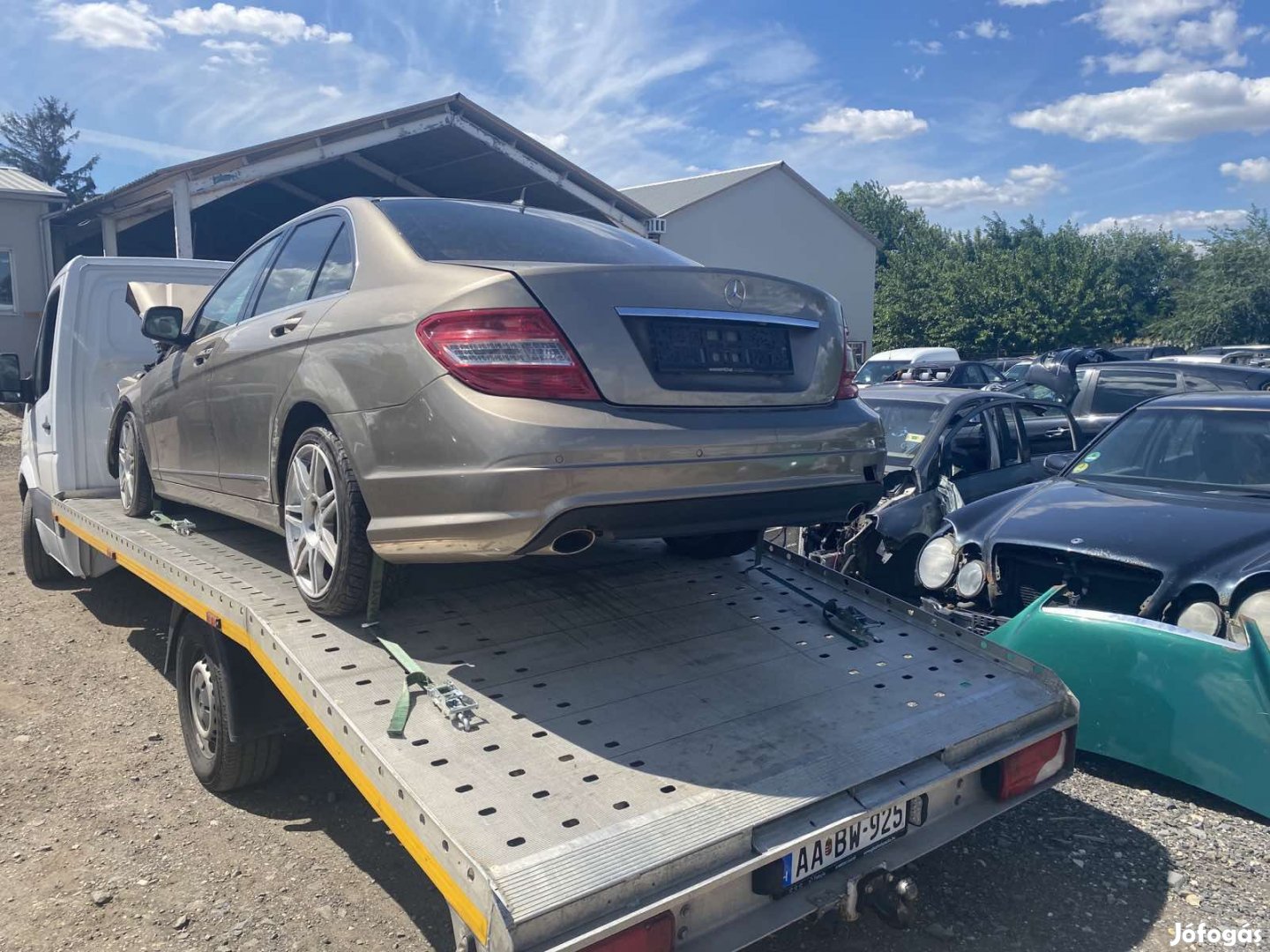 MERCEDES C W204 350 BENZIN BAL K, AUTOM eladó