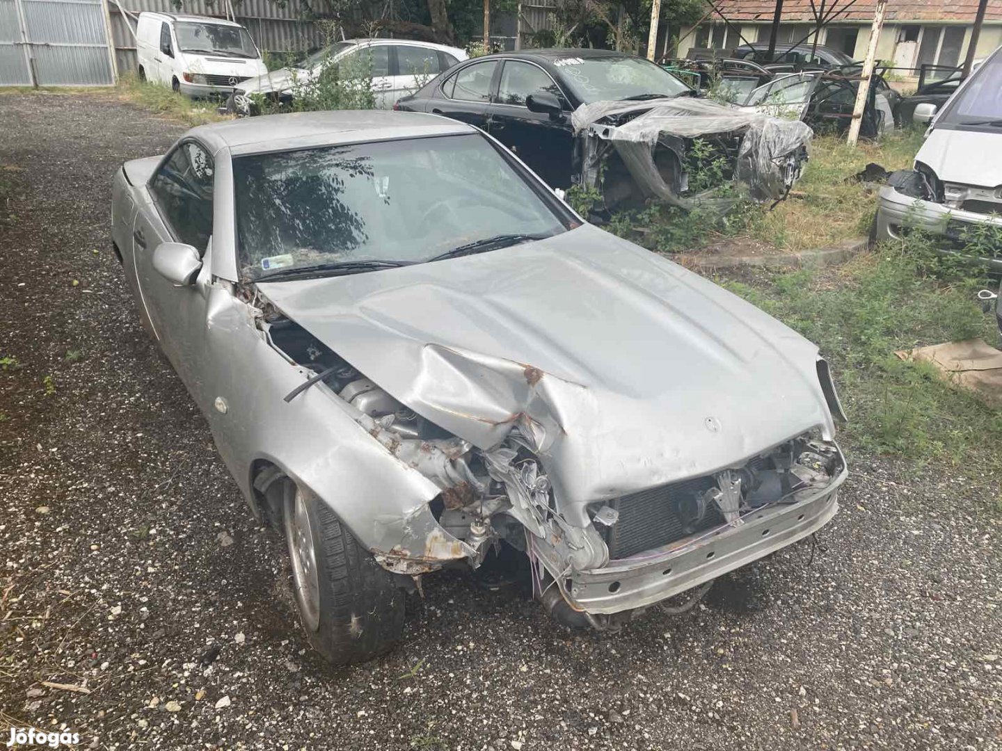 MERCEDES SLK W170 230 KOMPRESSOR BAL K, eladó