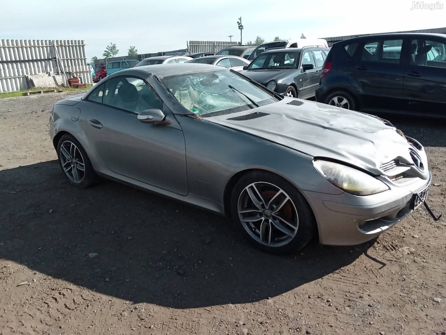 MERCEDES SLK W171 200 KOMPRESSOR BAL K, eladó