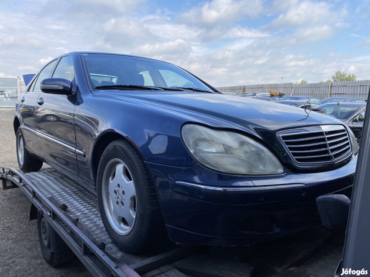 MERCEDES S W220 320 BENZIN BAL K, AUTOM eladó