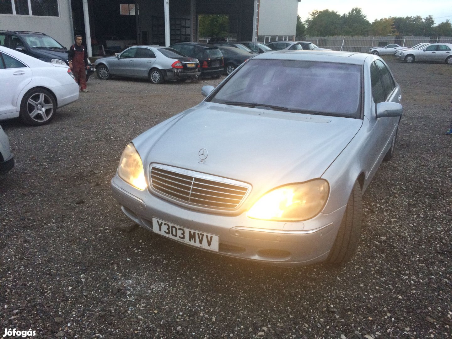 MERCEDES S W220 320 BENZIN JOBB K, AUTOM eladó