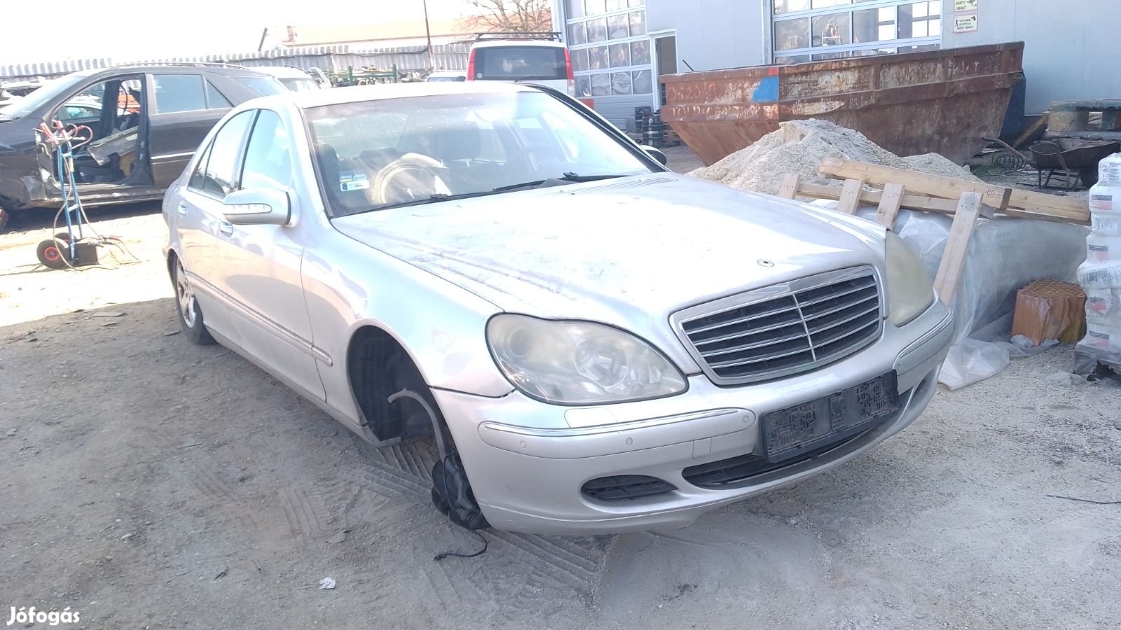 MERCEDES S W220 320 CDI MODI BAL K, AUTO eladó