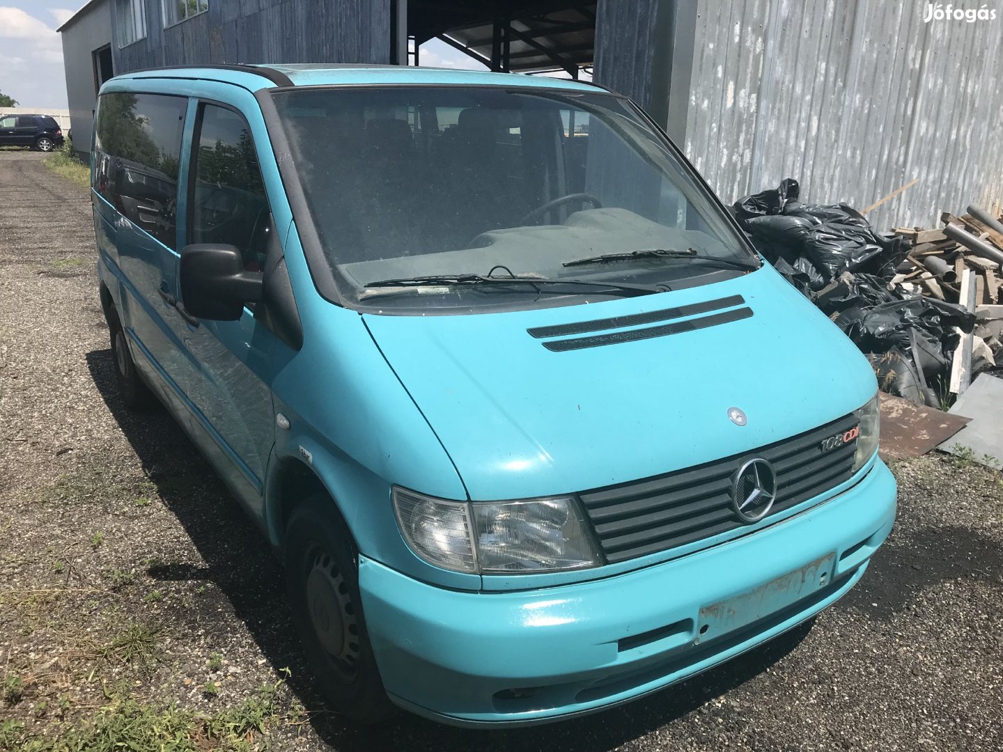 MERCEDES VITO W638 108 CDI BAL K, MANUAL eladó