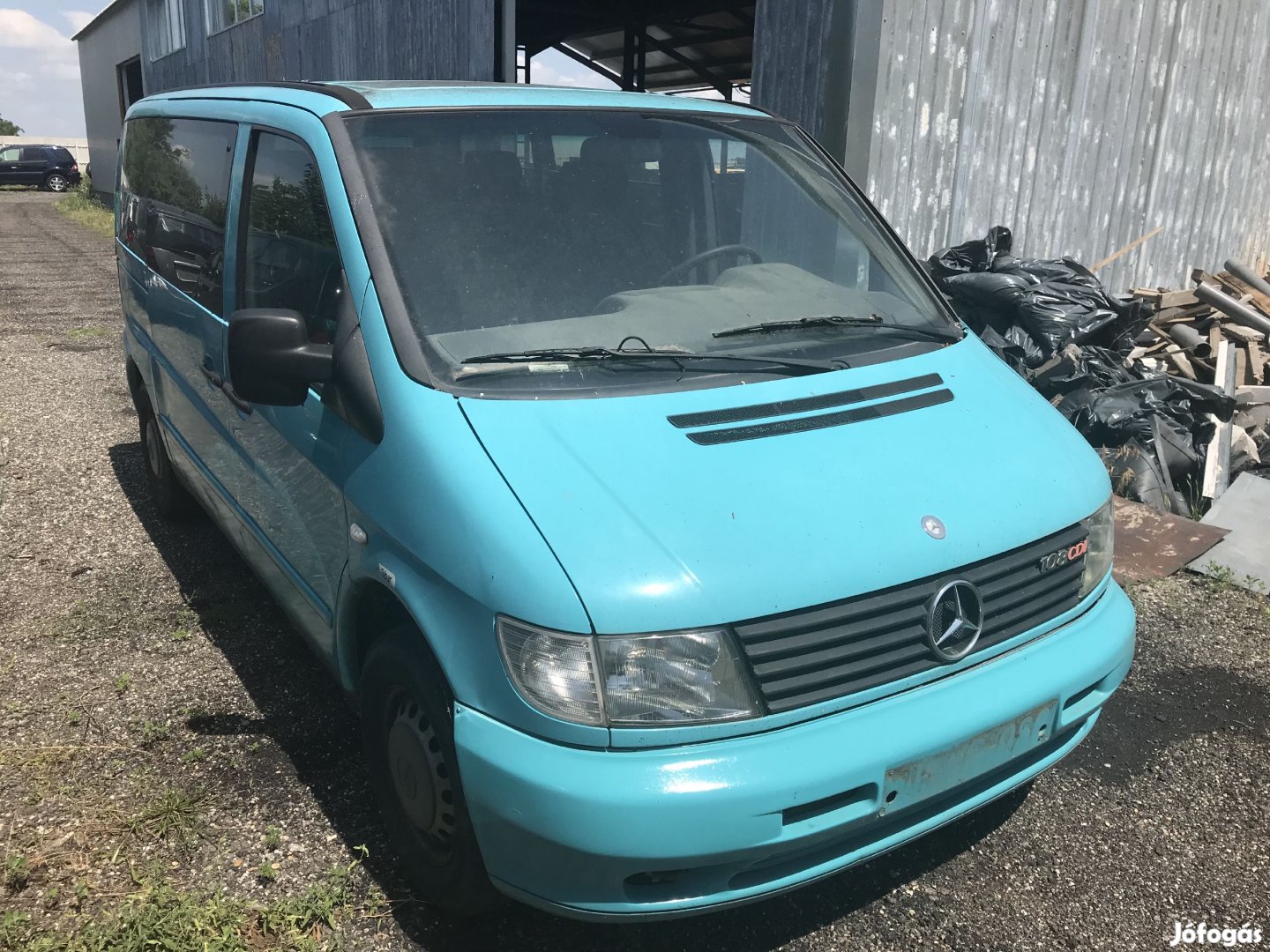 MERCEDES VITO W638 108 CDI BAL K, MANUAL eladó