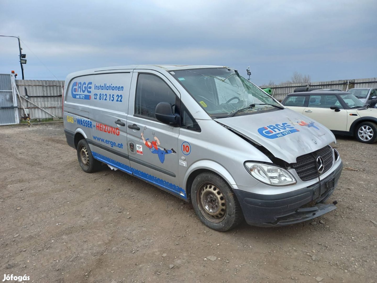 MERCEDES VITO W639 109 CDI BAL K, MANUAL eladó