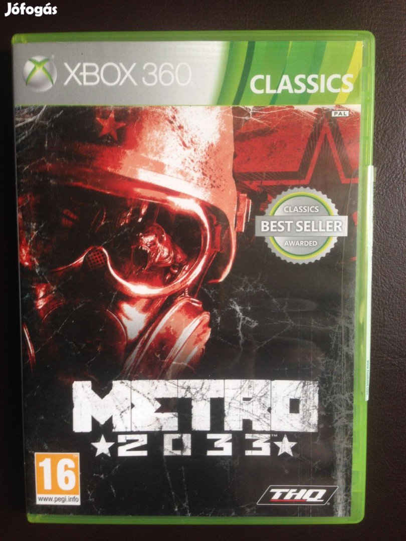 METRO 2033 eredeti xbox360 játék eladó-csere