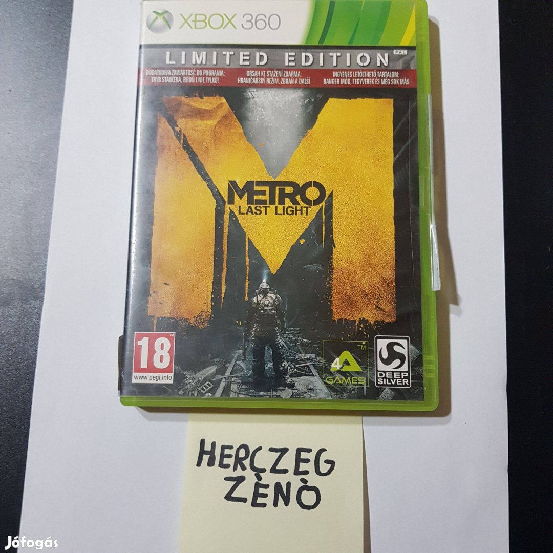 METRO Last Light xbox360