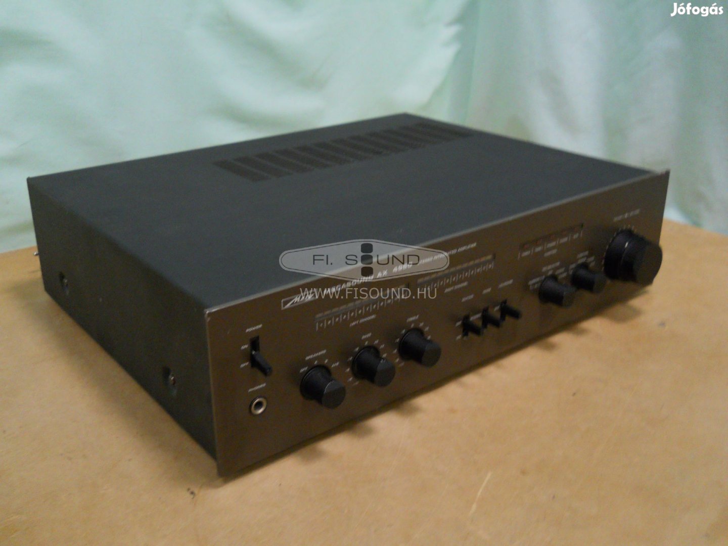 METZ AX4960 ,(1.) 2x105W,4-16 ohm, rádiós sztereo erősítő