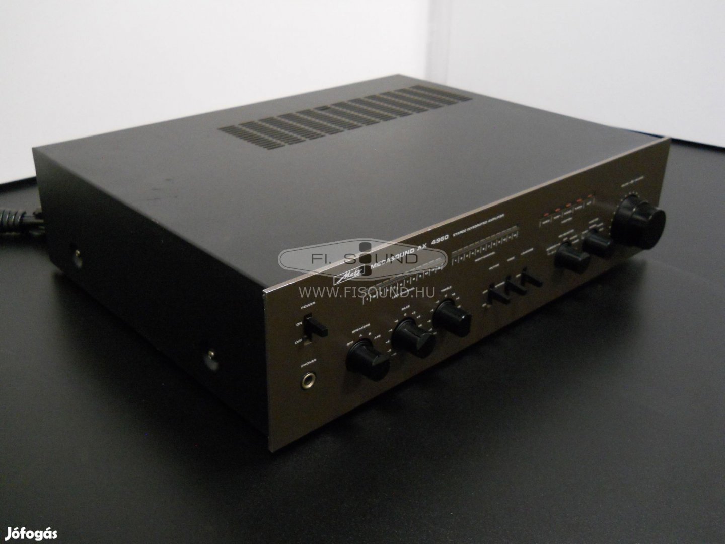 METZ AX4960 ,(3.) 2x105W,4-16 ohm, rádiós sztereo erősítő