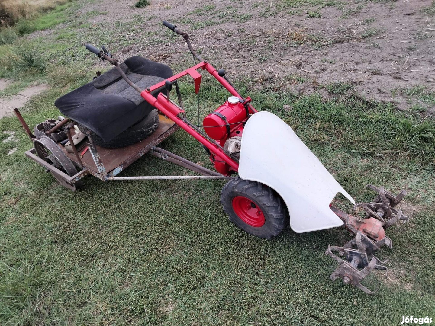 MF 70 rota adapterrel, "kocsival" 