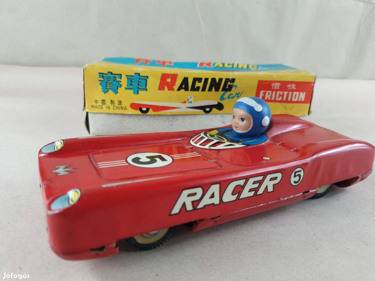 MF 905 Racing Car Lendkerekes Retro - Régijáték Autó Dobozában
