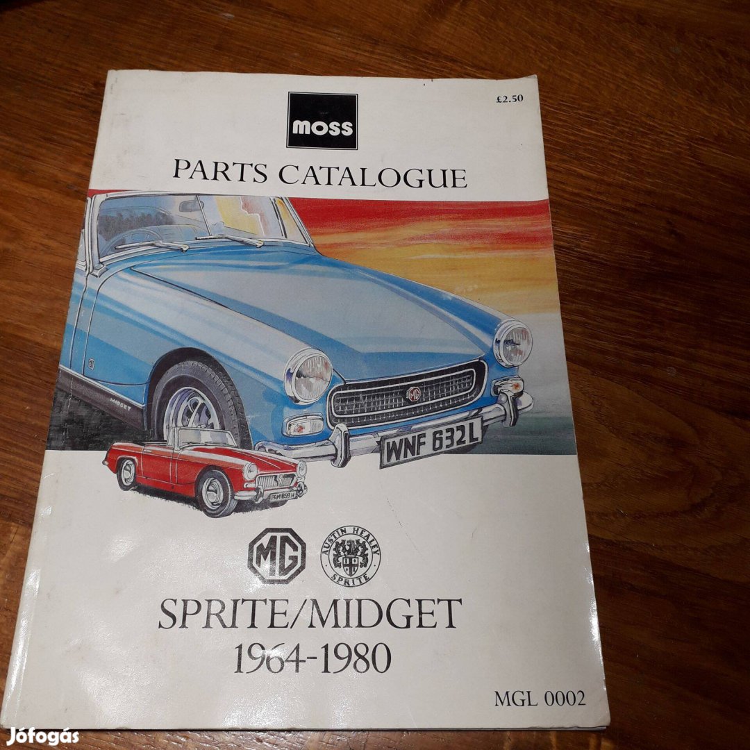 MG Sprite 1964-1980 kézikönyv