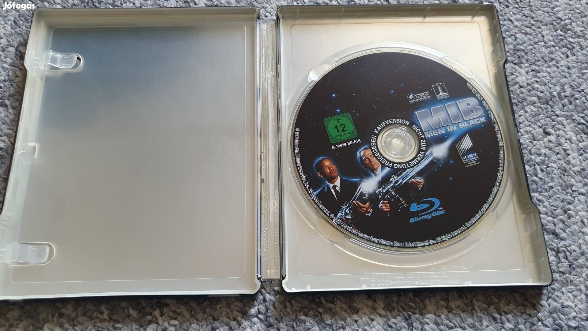 MIB - Sötét zsaruk blu-ray steelbook
