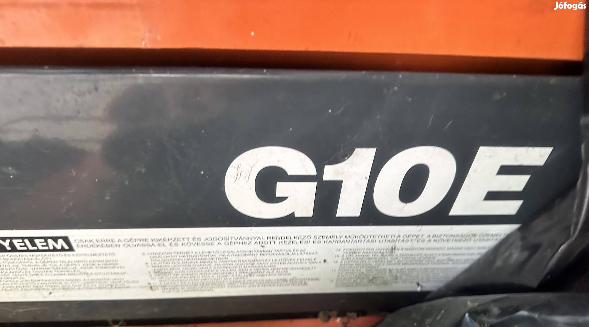 MIC G10E gyalogkíséretű elektromos targonca