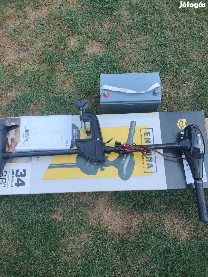 MINN Kota 34.tip. elektromos csónakmotor eladó!