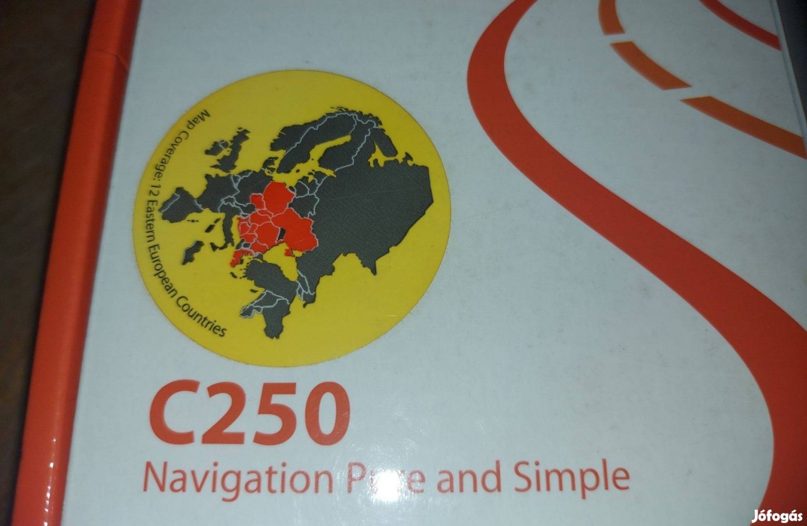 MIO C250 GPS Europa 14900ft dobozában
