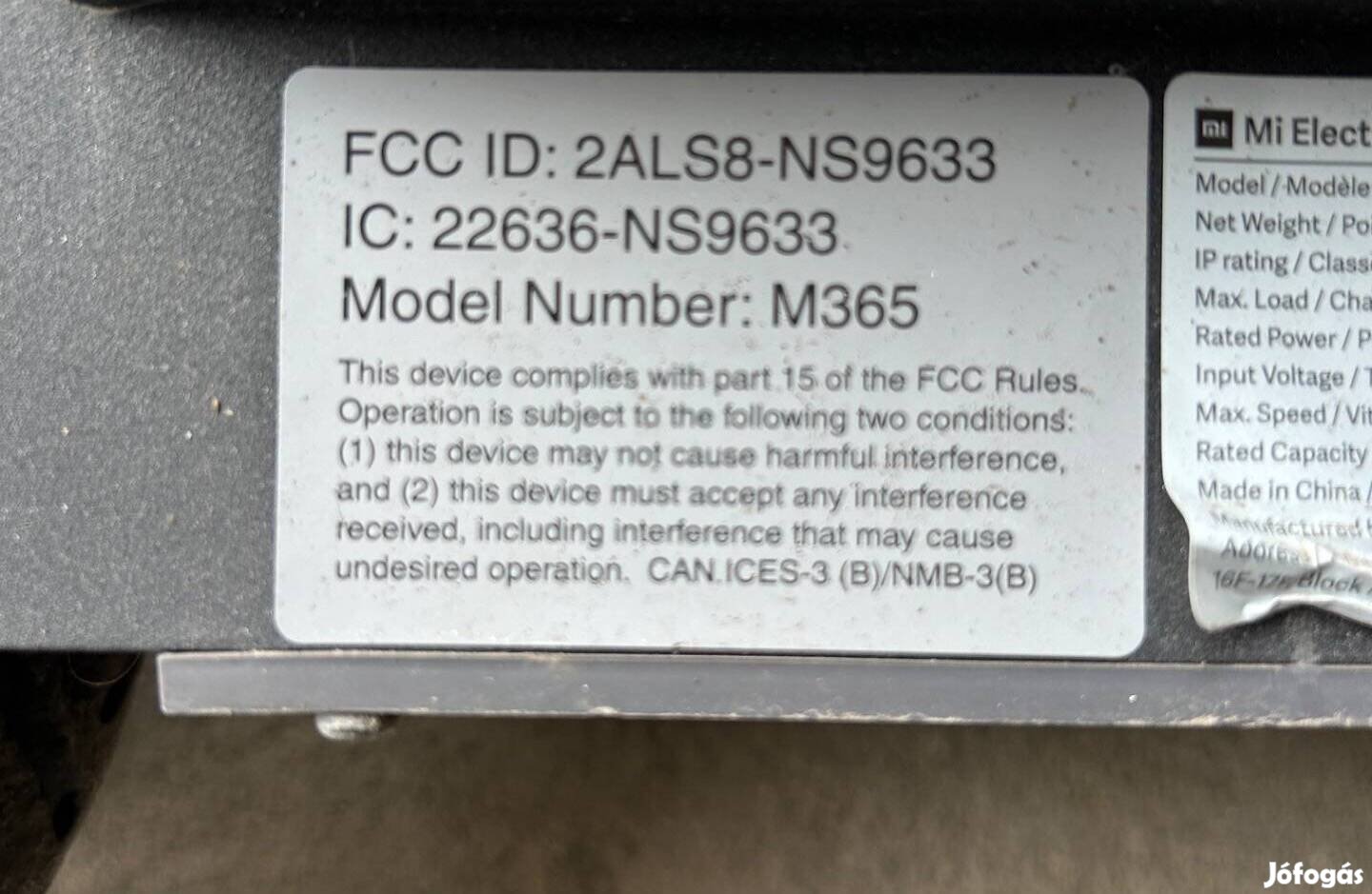 MI Elektromos Roller