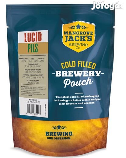 MJ Traditional Series Lucid Pils Pouch - 1.8kg (1906)