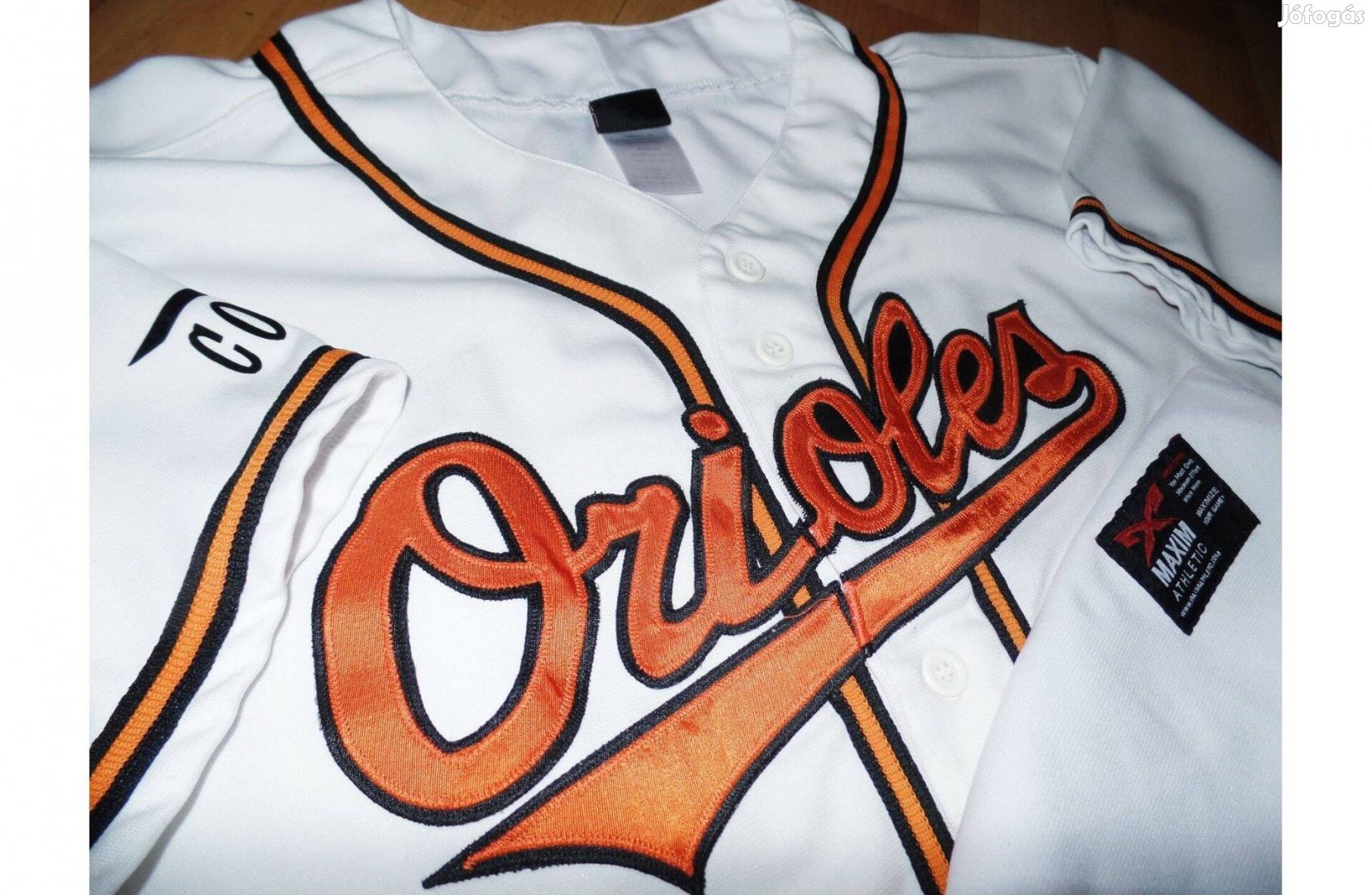 MLB Baltimore Orioles Maxim Athletic baseball mez, felső