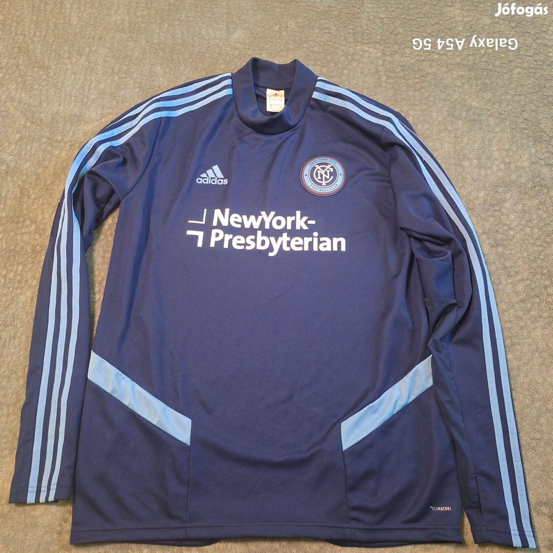 MLS Adidas New York City FC Tréningfelső L-Es