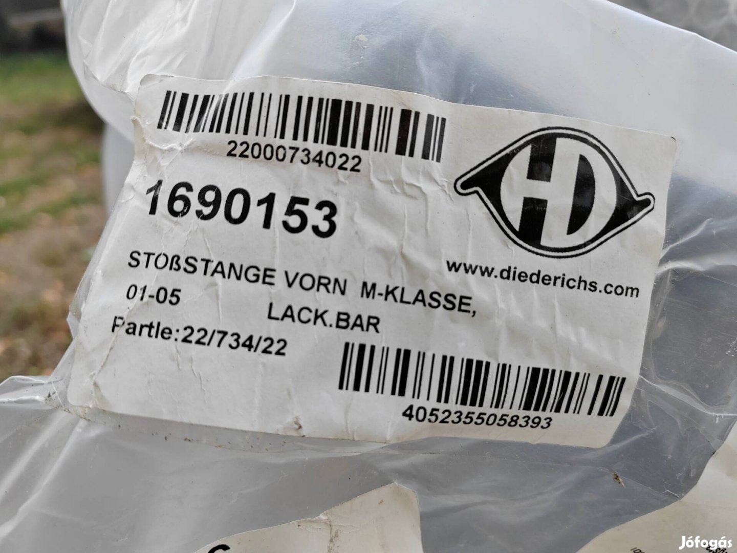 ML 270 CDI (W163) Mercedes Első lökhárító 