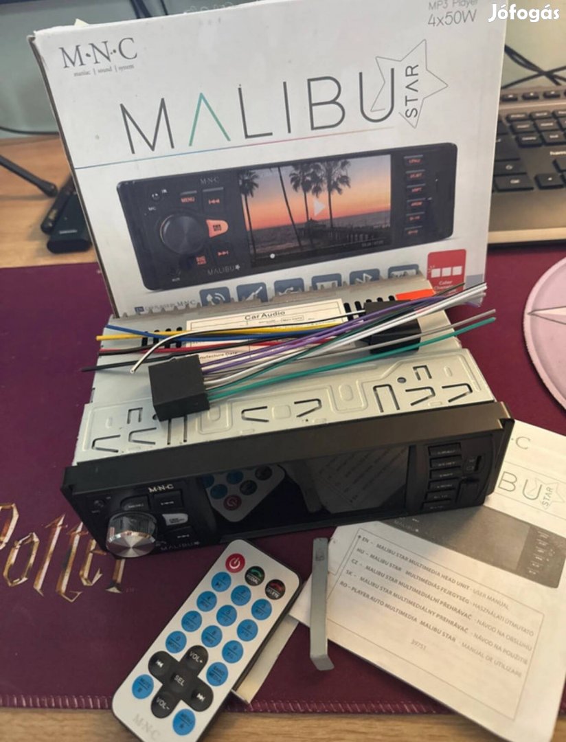 MNC 39751 Malibu autohifi multimédiás fejegység