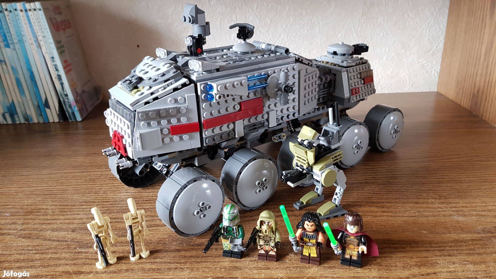 MOC Lego Star Wars Republic Turbo Tank, Juggernaut, klón turbó tank