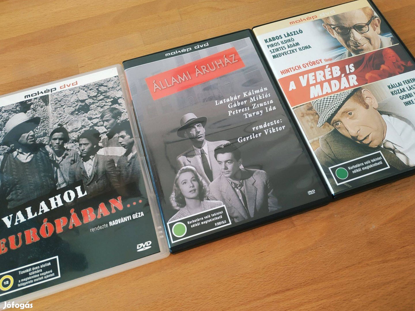 MOKÉP - Valahol Európában (magyar filmdráma, 100 perc, 1947) DVD