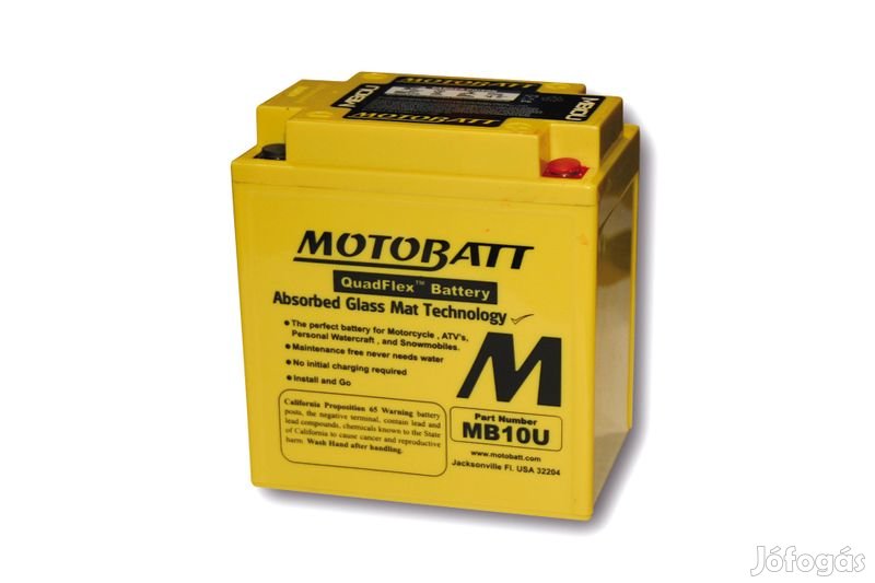 MOTOBATT akkumulátor MB10U