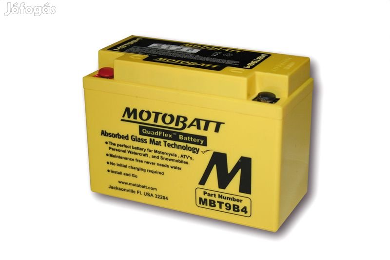MOTOBATT akkumulátor MBT9B4