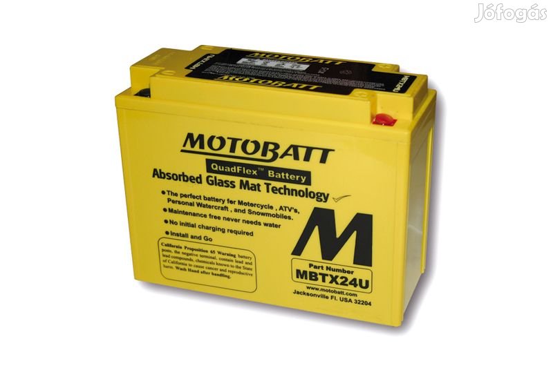 MOTOBATT akkumulátor MBTX24U