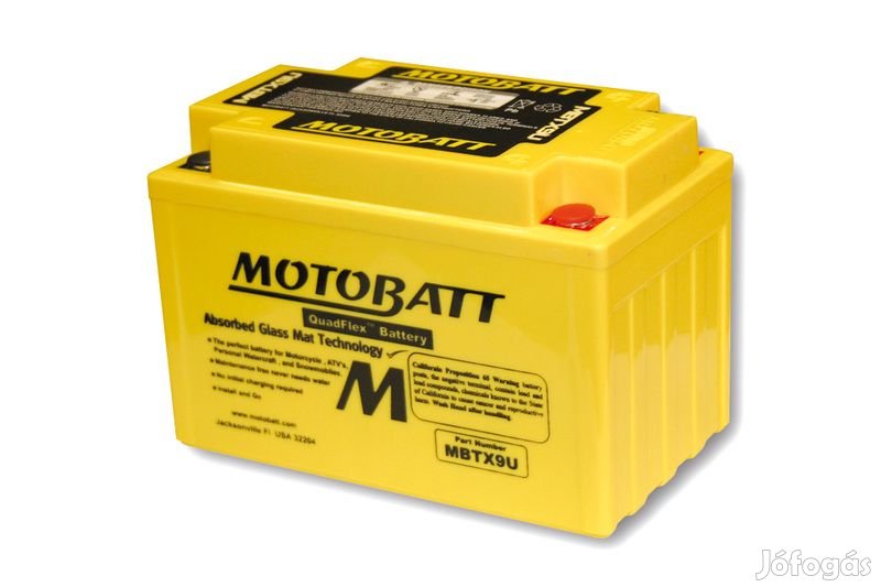 MOTOBATT akkumulátor MBTX9U