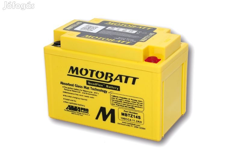 MOTOBATT akkumulátor MBTZ14S