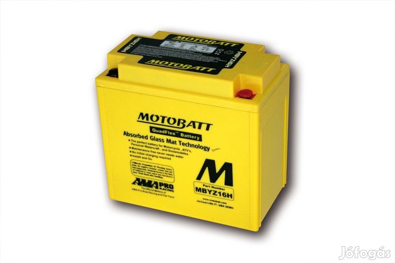 MOTOBATT akkumulátor MBYZ16H