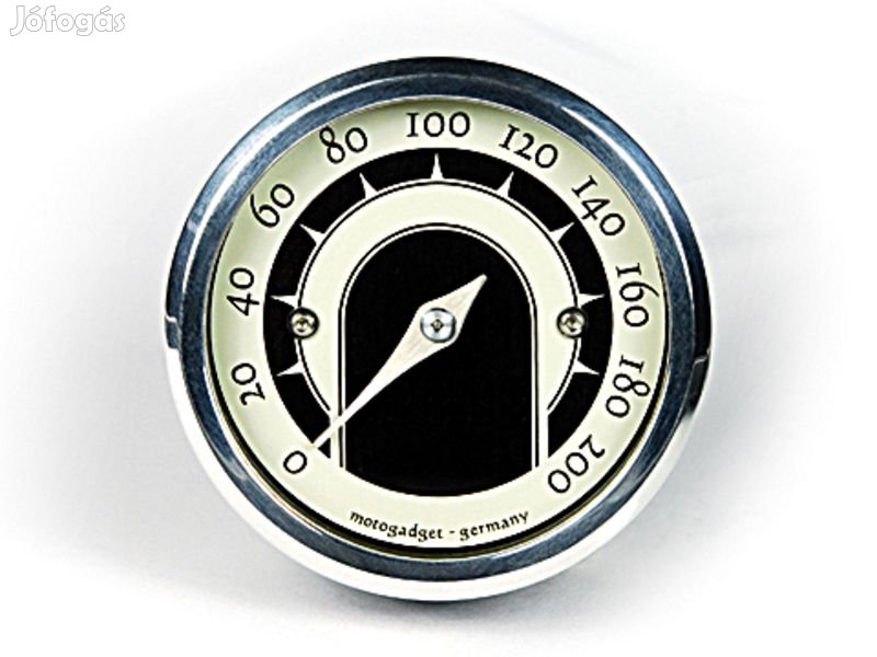 MOTOGADGET Motoscope Tiny Speedster, sebességmérő, polírozott