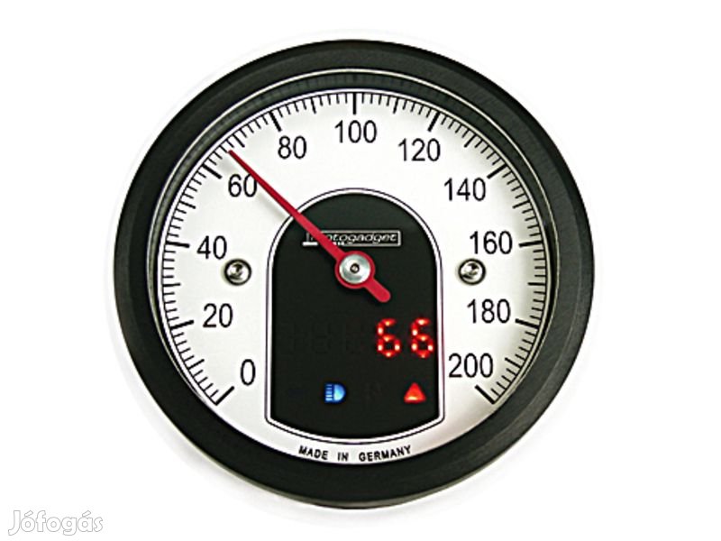 MOTOGADGET Motoscope Tiny, 49 analóg sebességmérő fekete