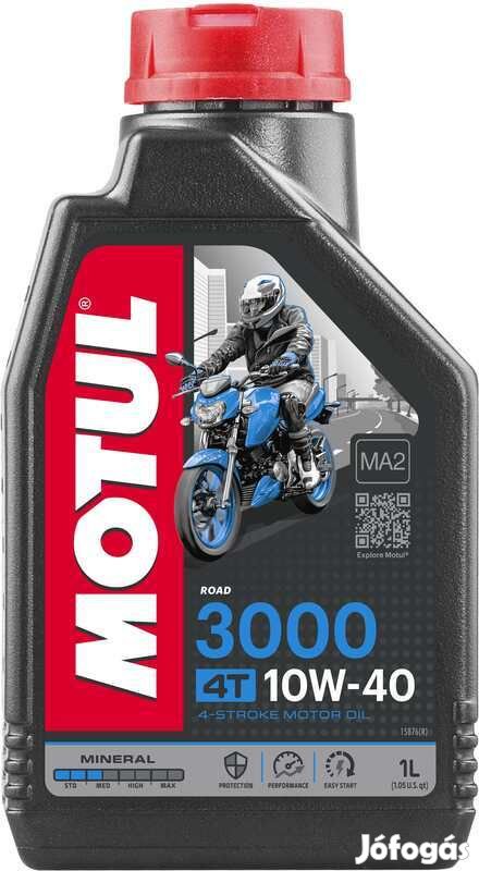 MOTUL 3000 4T Motorolaj - 10W40 1L x12- 1 LITER
