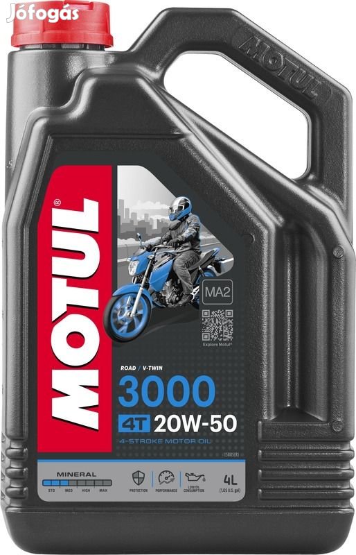 MOTUL 3000 4T Motorolaj - 20W50 4L x4