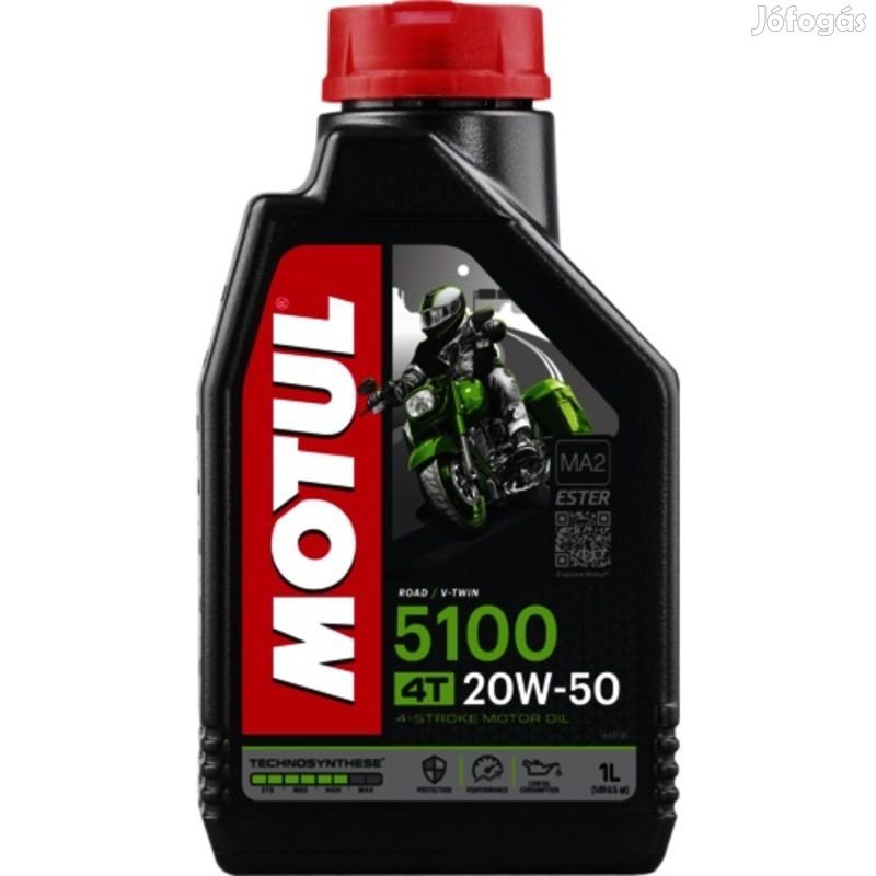 MOTUL 5100 4T Motorolaj - 20W50 1L x12- 1 LITER