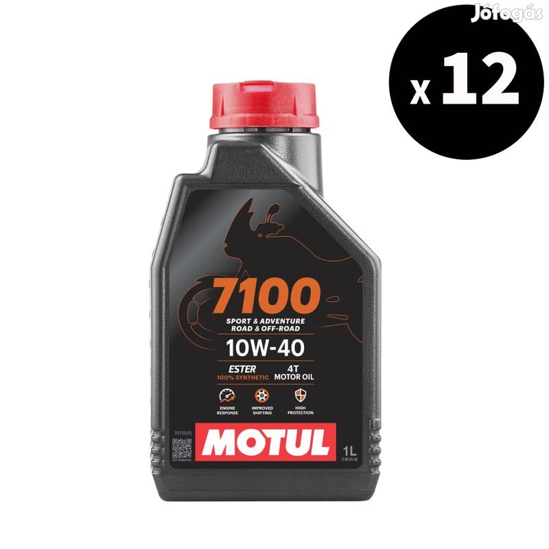 MOTUL 7100 4T 10W40 motorolaj 1L x12