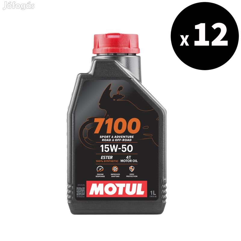 MOTUL 7100 4T 15W50 motorolaj 1L (12 db)