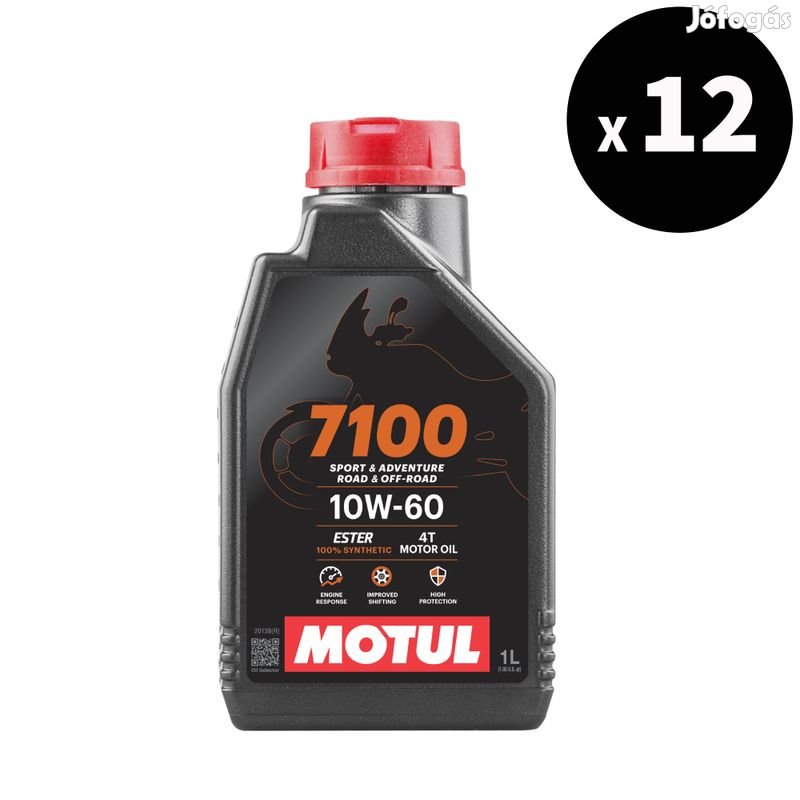 MOTUL 7100 4T motorolaj 10W60 1L (12 db)