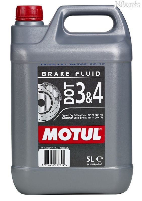 MOTUL DOT 3&amp;4 fékfolyadék - 5L x4