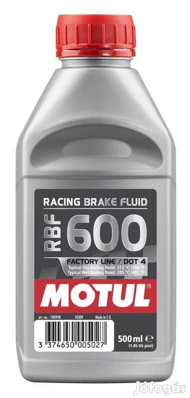 MOTUL DOT 4 RBF 600 versenyfékfolyadék - 500ml x12