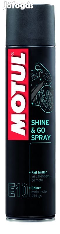 MOTUL MC Care E10 Shine &amp; Go - Fényesítő spray 400ml x12