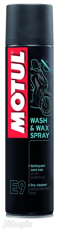 MOTUL MC Care E9 Mosás &amp; Viasz - Spray 400ml x12