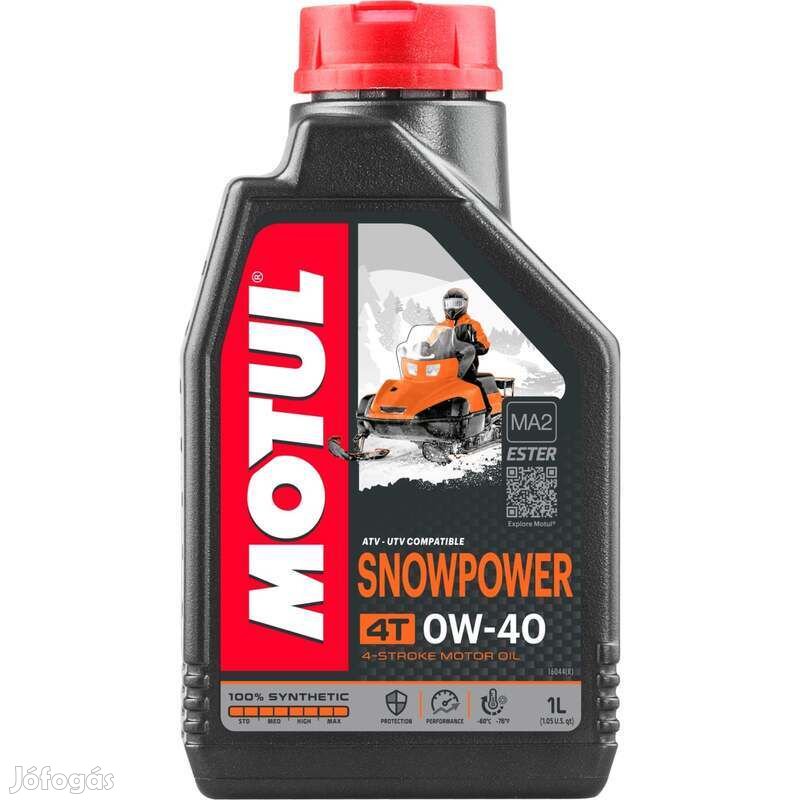 MOTUL Snowpower 4T Motorolaj - 0W40 1L x12- 1 LITER