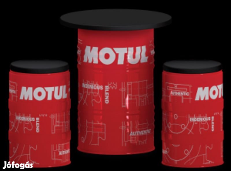 MOTUL Üres Dob Bárasztal - Piros 208L