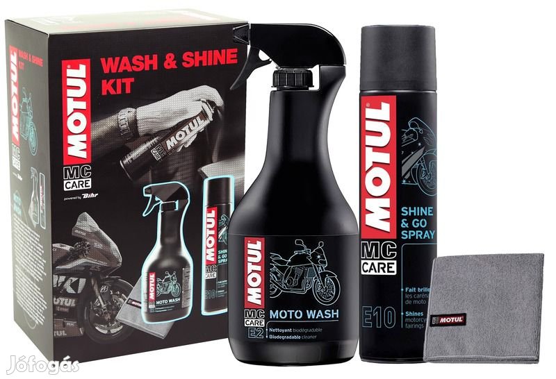 MOTUL Wash &amp; Shine készletek - 12 készlet